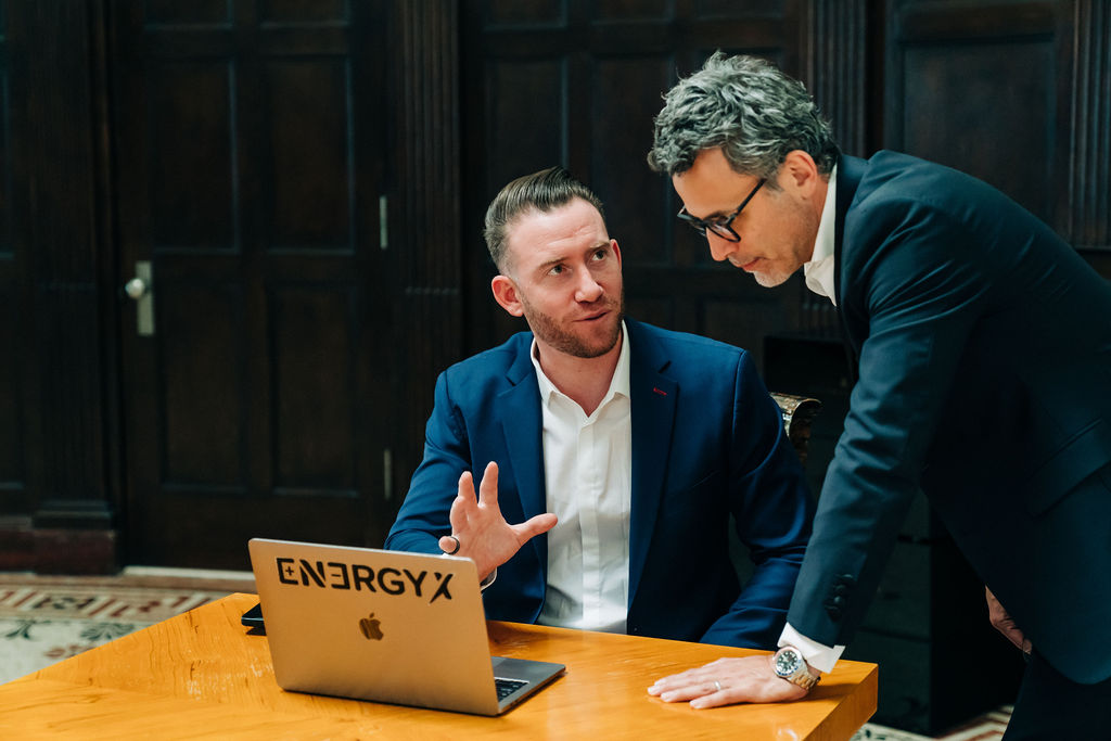 Teague Egan and Kris Haber (EnergyX)